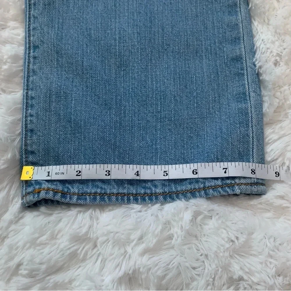 Levi’s 501 original straight button fly, distressed jeans 36 x 32.